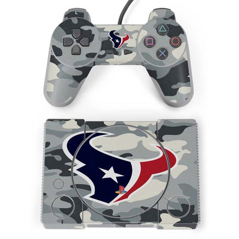 NFL Houston Texans Camo PlayStation Classic Bundle Skin